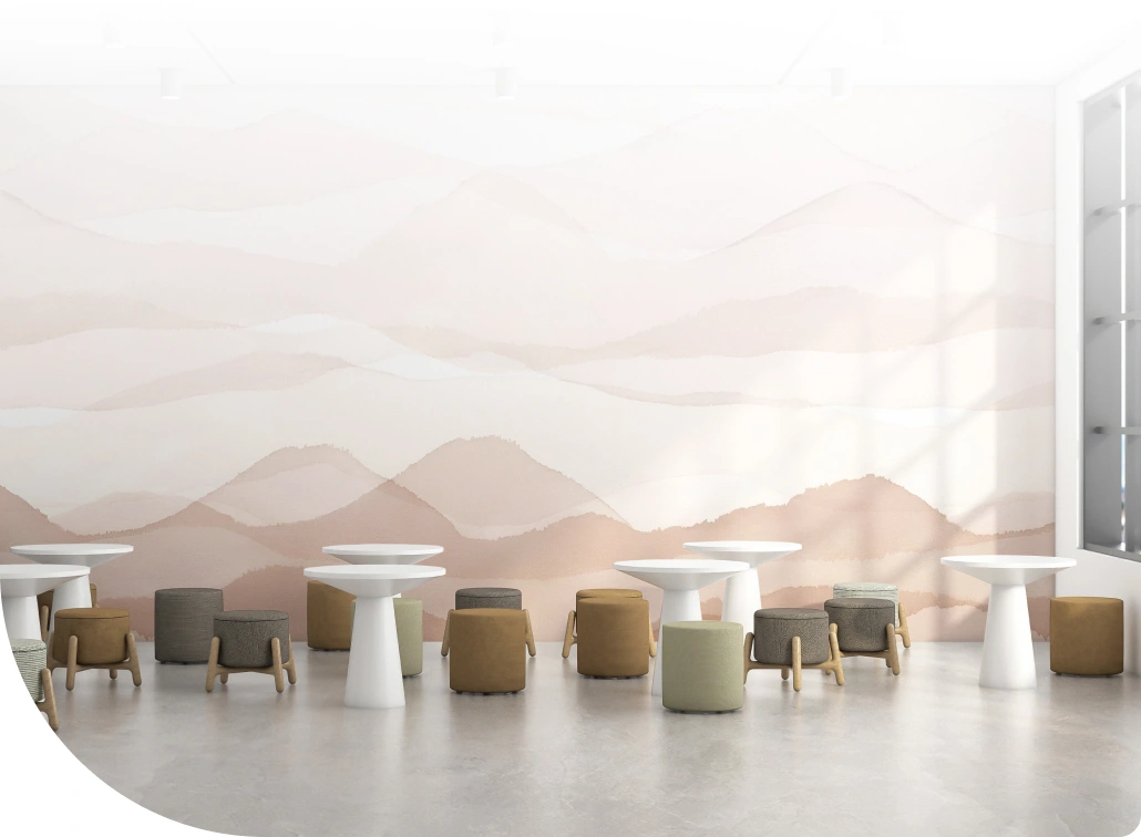 Creative Area with  Natural Concept Wallpaper